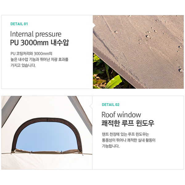 KZM Attica 4-5 Person Tent-Goritta Works Sdn. Bhd. 202501017603 (1619017-X)