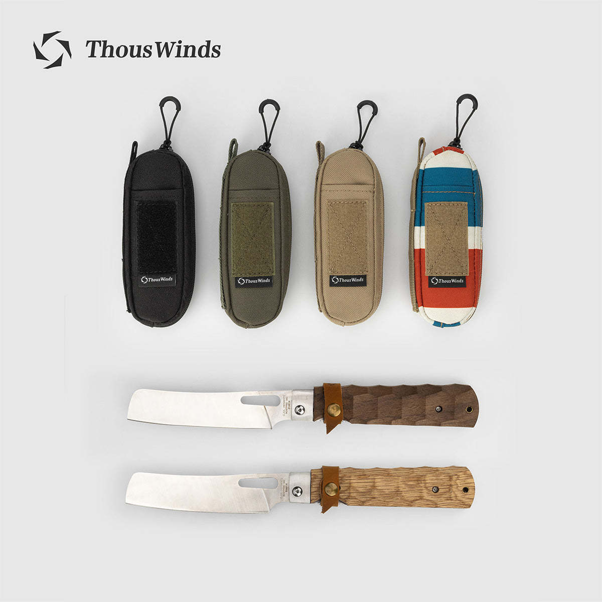 ThousWinds Wooden Kitchen Knife & Knife Organizer - Olive Green-Goritta Works Sdn. Bhd. 202501017603 (1619017-X)