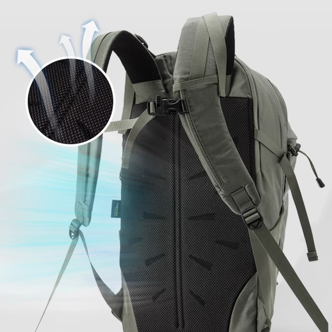 Mobi Garden Cordura 2D Hiking Backpack 18L - Black