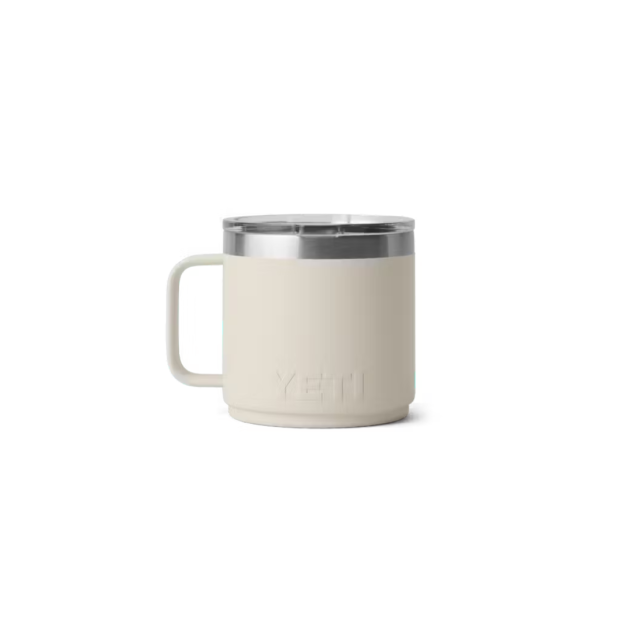 YETI Rambler 14 oz Stackable Mug with DuraSip™ Ceramic Lining - Cape Taupe