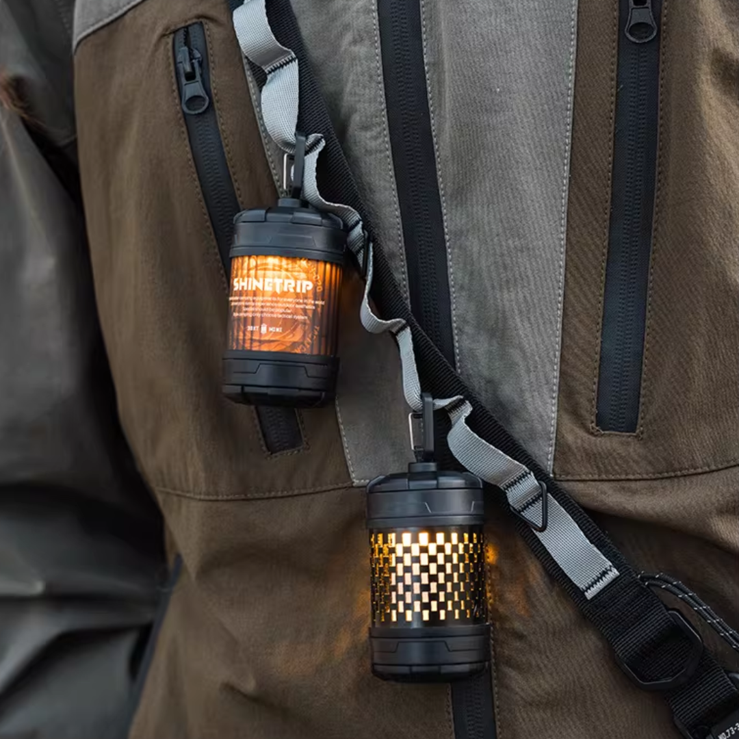 Shine Trip ST-05 Series Rotating 19 Glimmer Light - Black