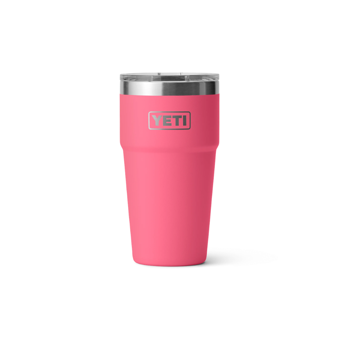 YETI Rambler 20 oz Stackable Cup with MagSlider™ Lid - Tropical Pink