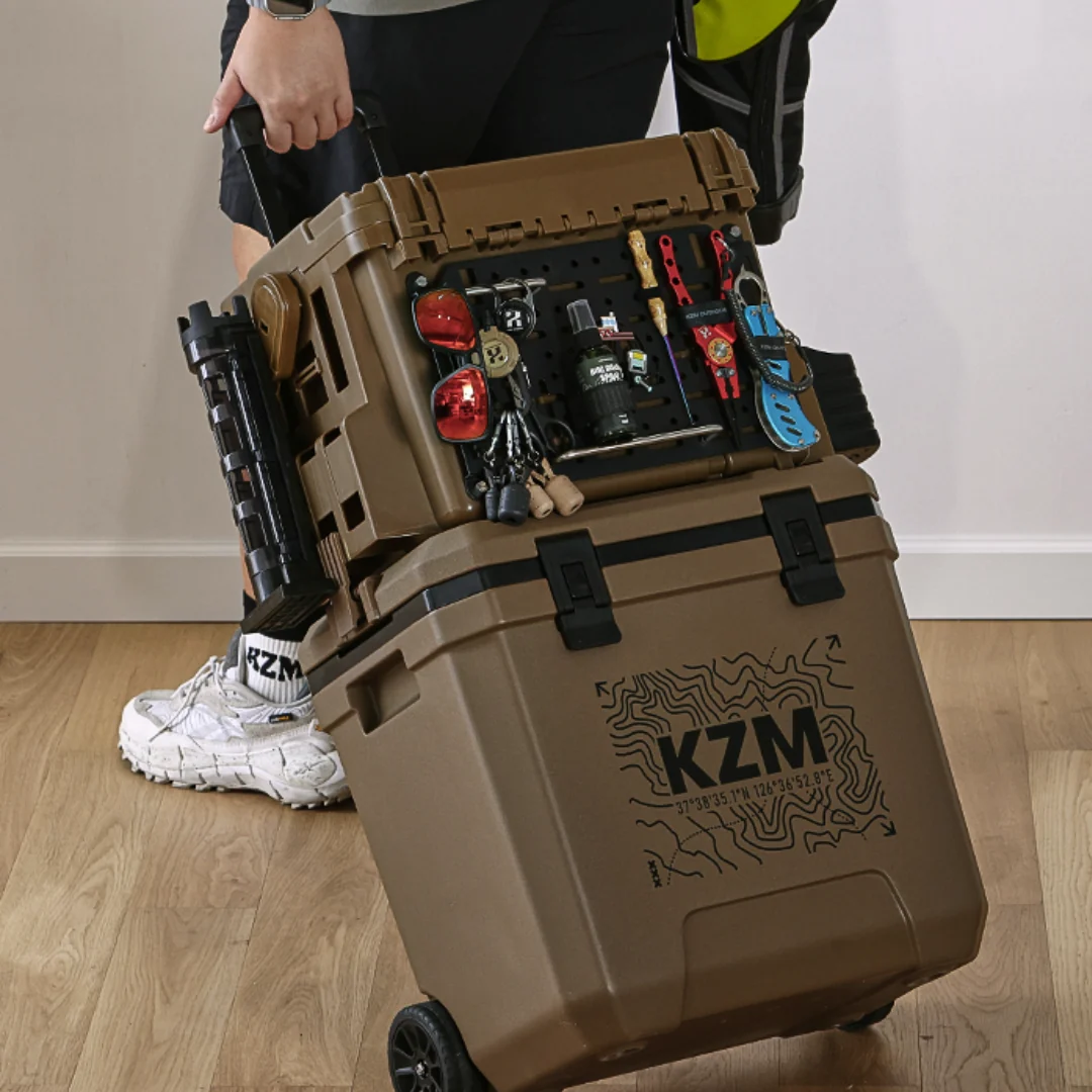 KZM Stack Hard Case Storage Box 7000 - Black