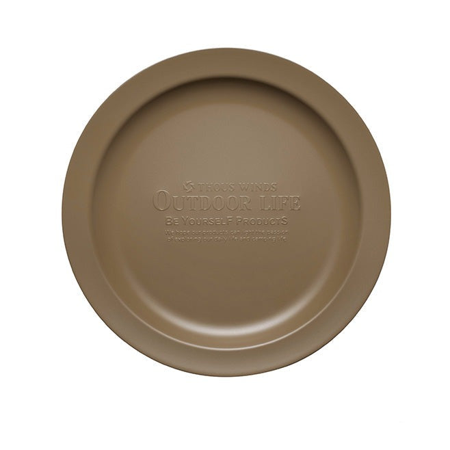 Thous Winds Vintage Dinner Plate - Khaki