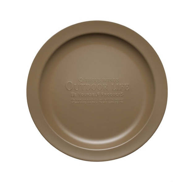 Thous Winds Vintage Dinner Plate - Khaki
