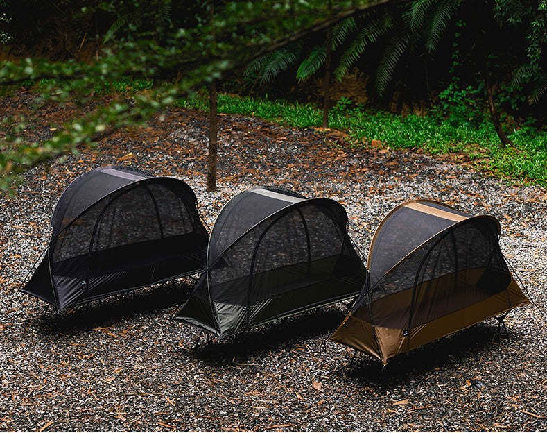 Thous Winds Scorpio 1 person Mesh Tent - Black-Goritta Works Sdn. Bhd. 202501017603 (1619017-X)