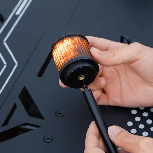 Shine Trip ST-05 Series Rotating 19 Glimmer Light - Black