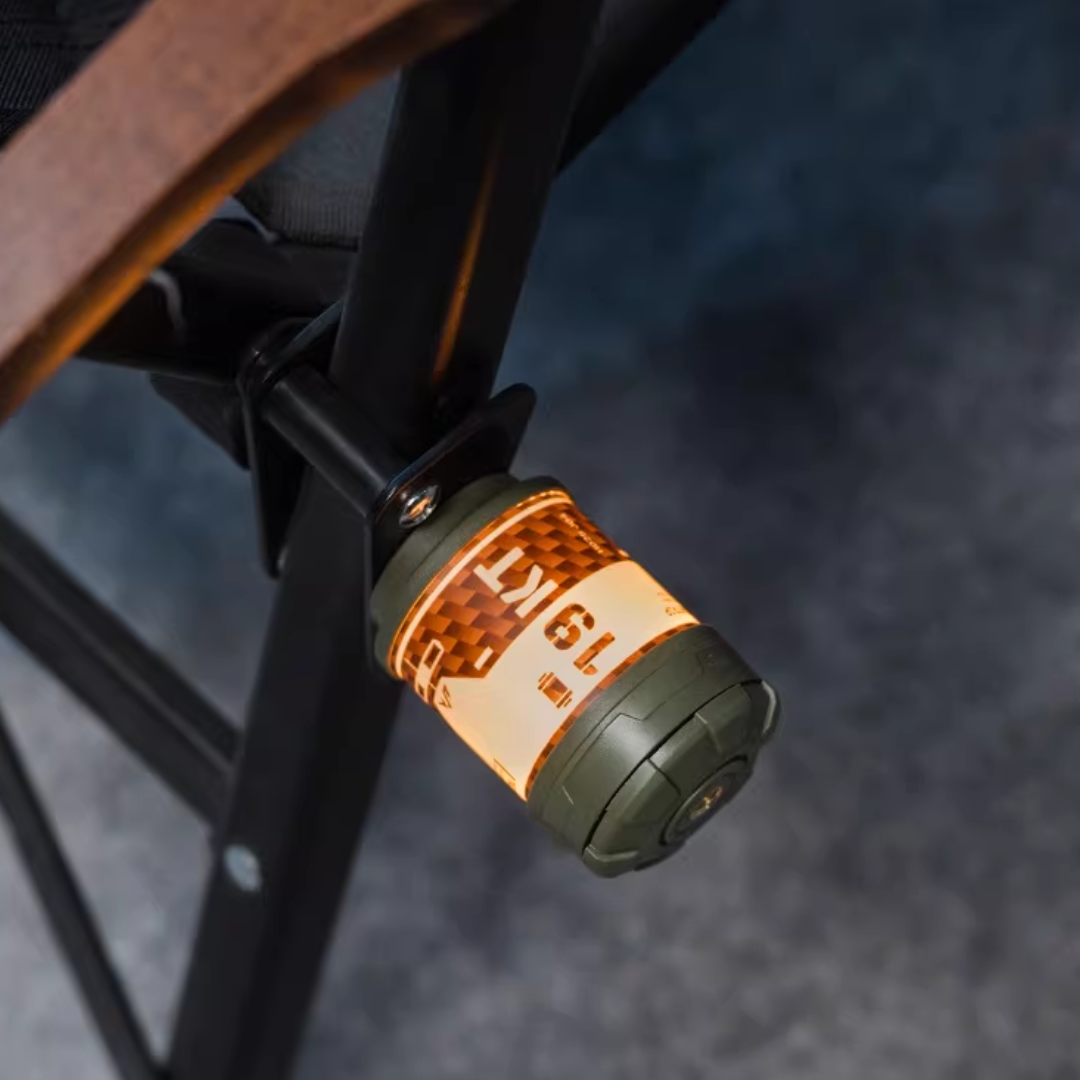 Shine Trip ST-05 Series Rotating 19 Glimmer Light - Black