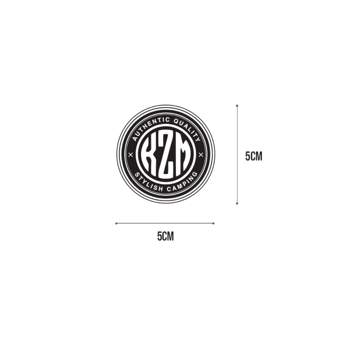 KZM Rubber Wappen - Field/Black