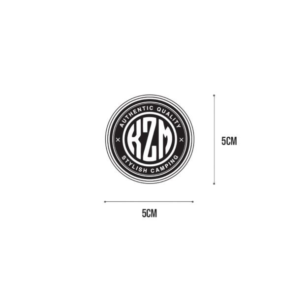 KZM Rubber Wappen - Field/Black