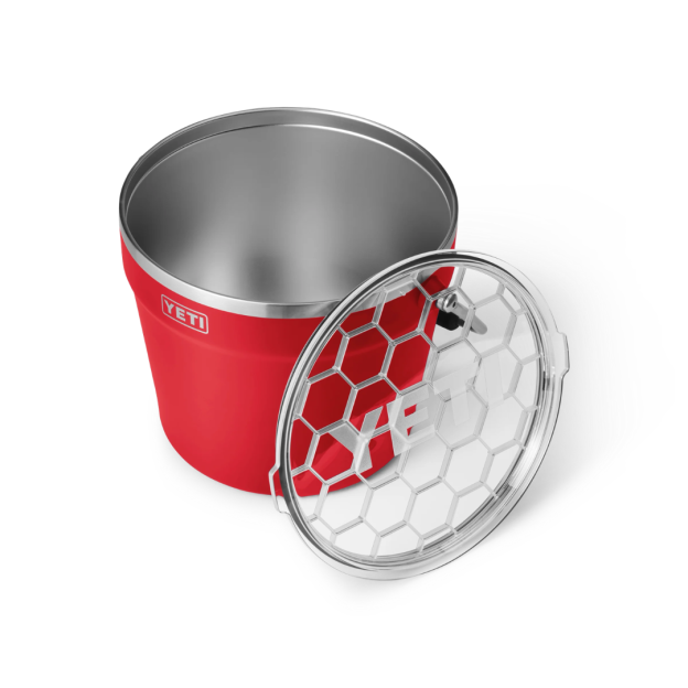 YETI Rambler Beverage Bucket with Lid 7.6L - Stainless Steel