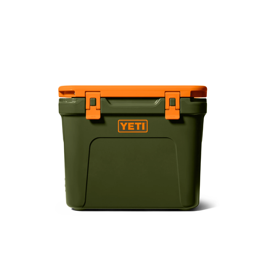 YETI Roadie 32 Wheeled Cooler - Olive/King Orange