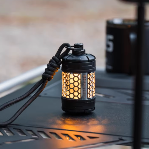 ShineTrip ST-05 Series Rotating 19 Glimmer Light - Honeycomb Black