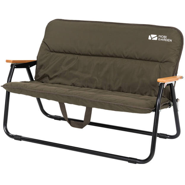 Mobi Garden Yun Mu Double Chair with cushion - Olive Green