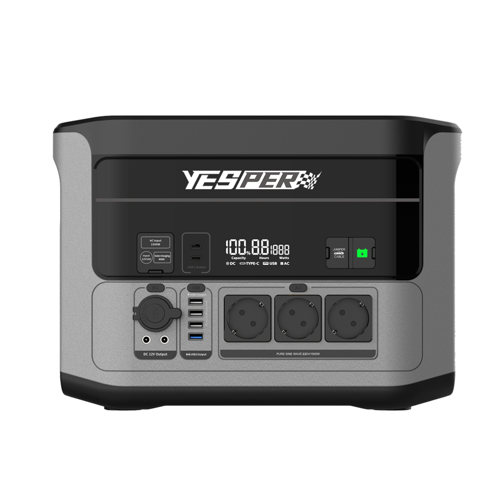 YESPER Portable Power Station PB-58 LIFEPO4 - 1408Wh