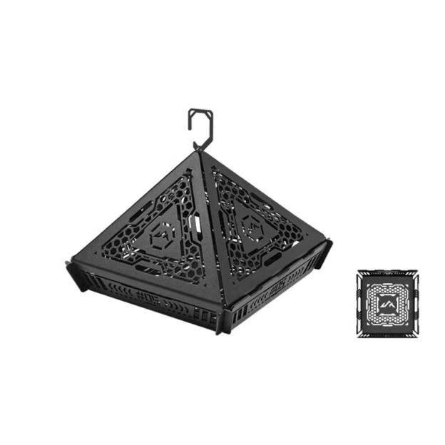 ShineTrip 05 Series Pyramid-Shaped Lampshade - Black