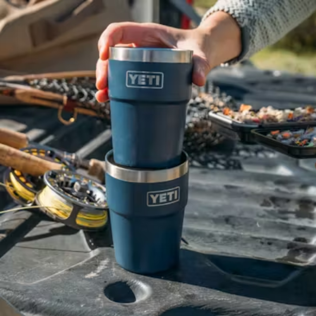 YETI Rambler 16 oz Stackable Cup with MagSlider™ Lid - Stainless Steel