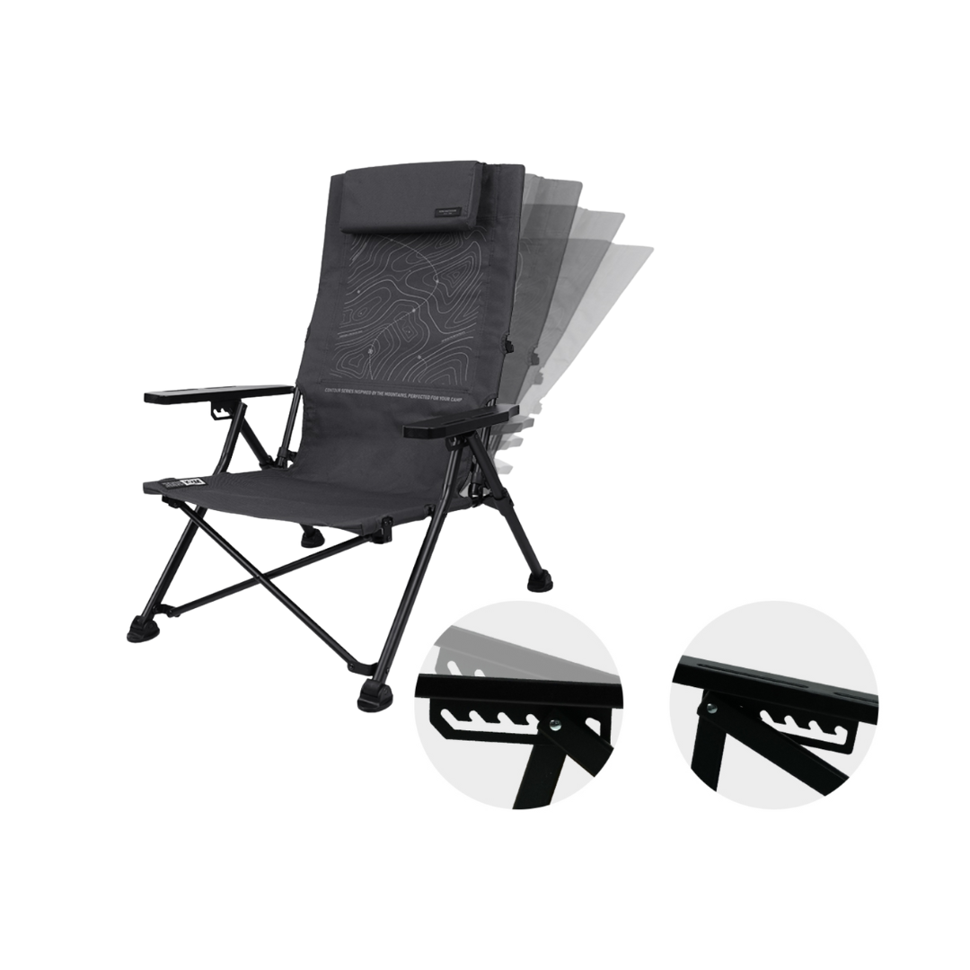 KZM Contour Low Chair - Black