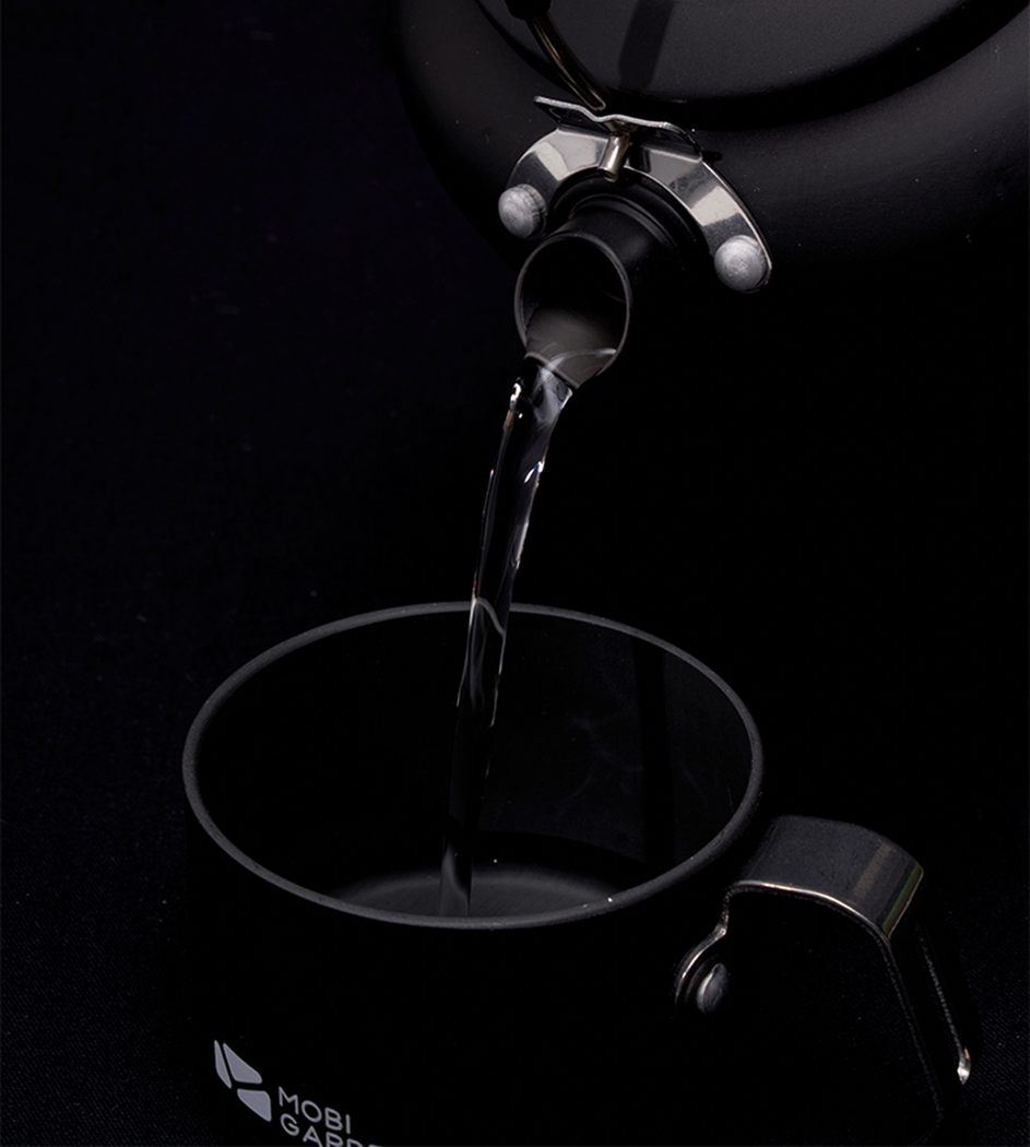 Mobi Garden Ji Yan Kettle 1.3L - Black