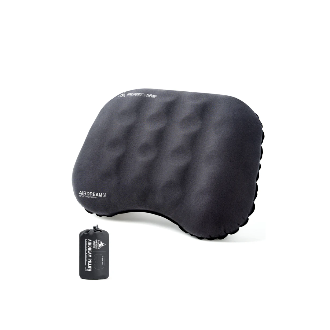 OneTigris Airdream Inflating Pillow - Deep Gray