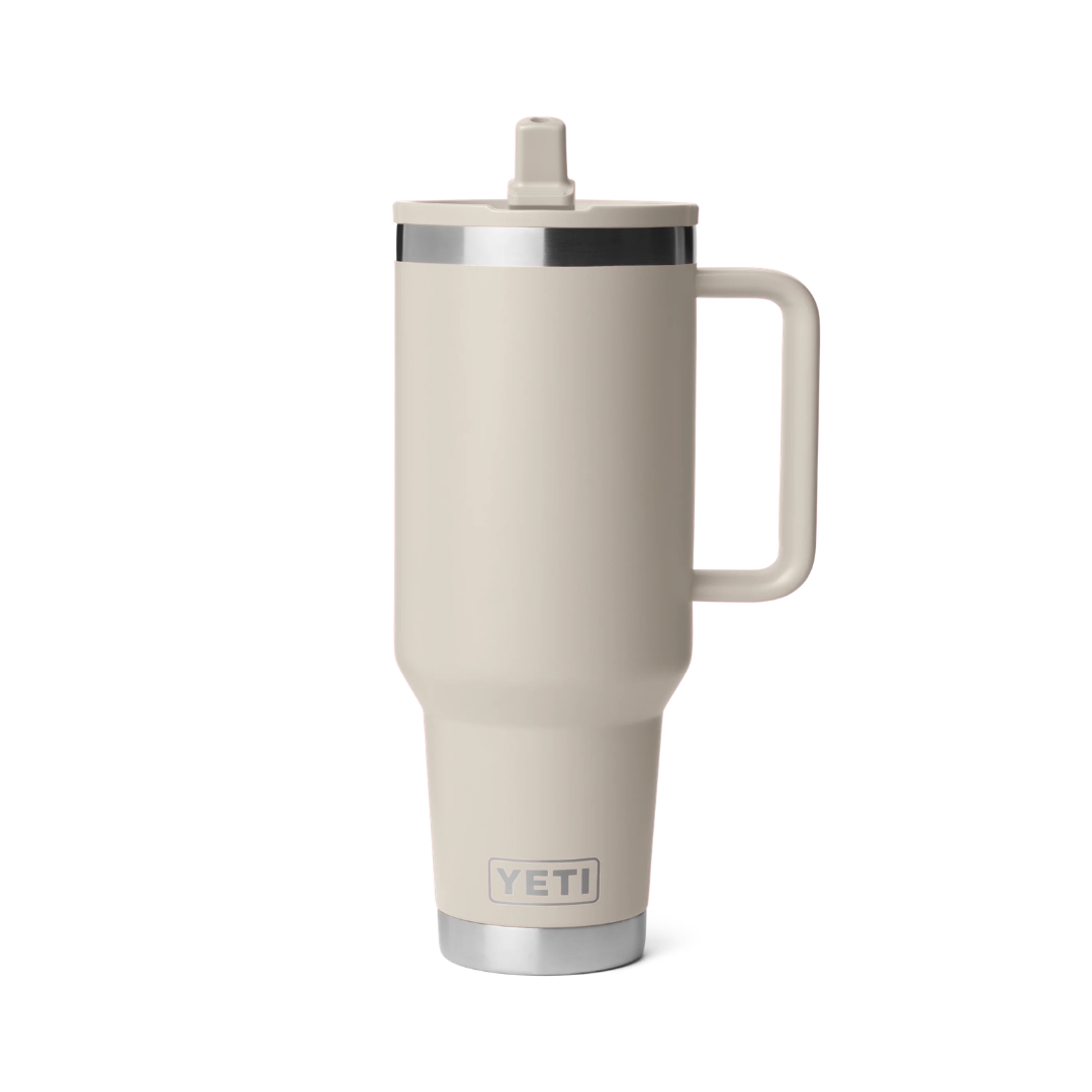 YETI Rambler 40 oz Travel Straw Mug With Color-Matched Straw Lid - Cape Taupe