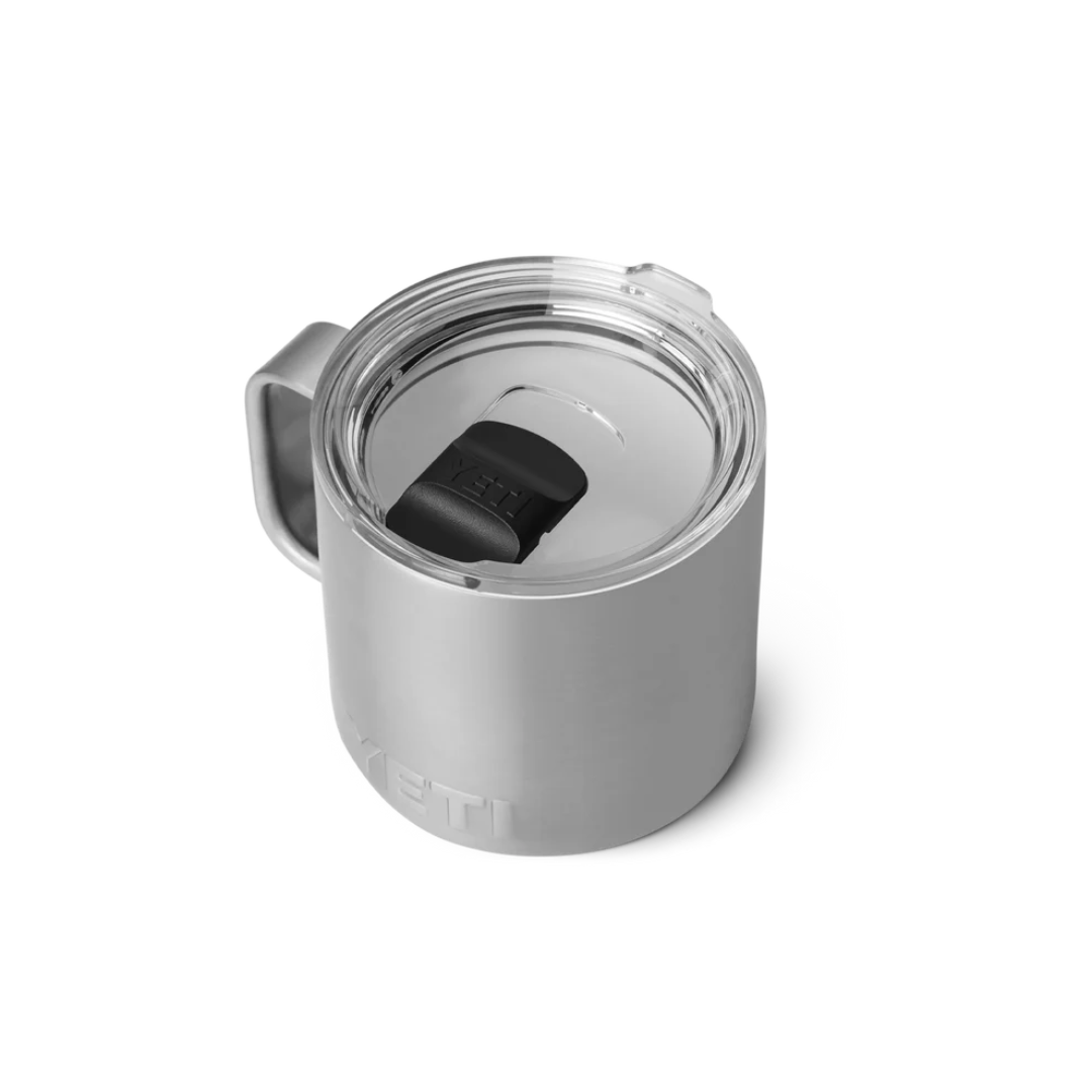 YETI Rambler 14 oz Stackable Mug with DuraSip™ Ceramic Lining - Stainless Steel
