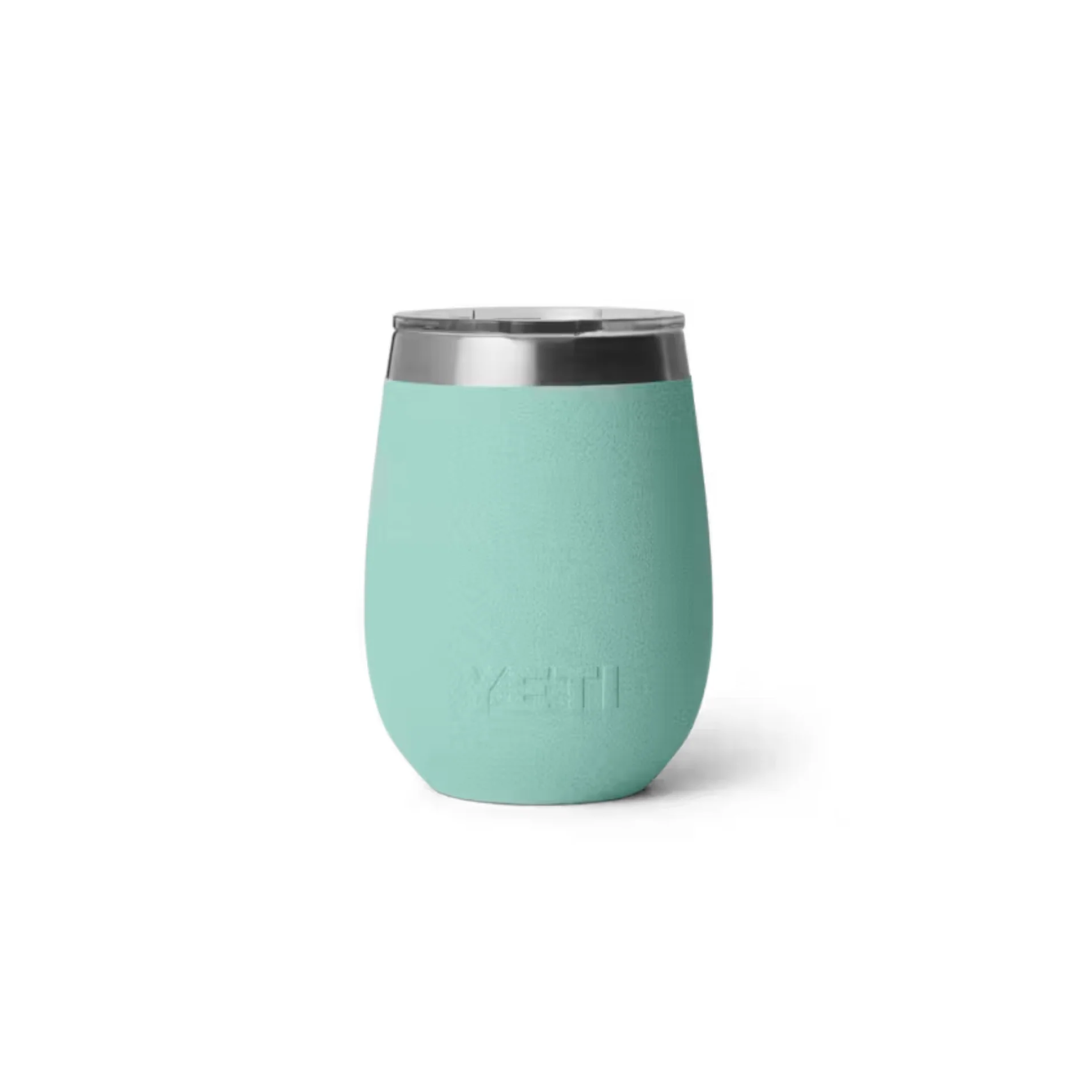 YETI Rambler 10 oz Wine Tumbler with DuraSip Ceramic Lining - Sea Stone
