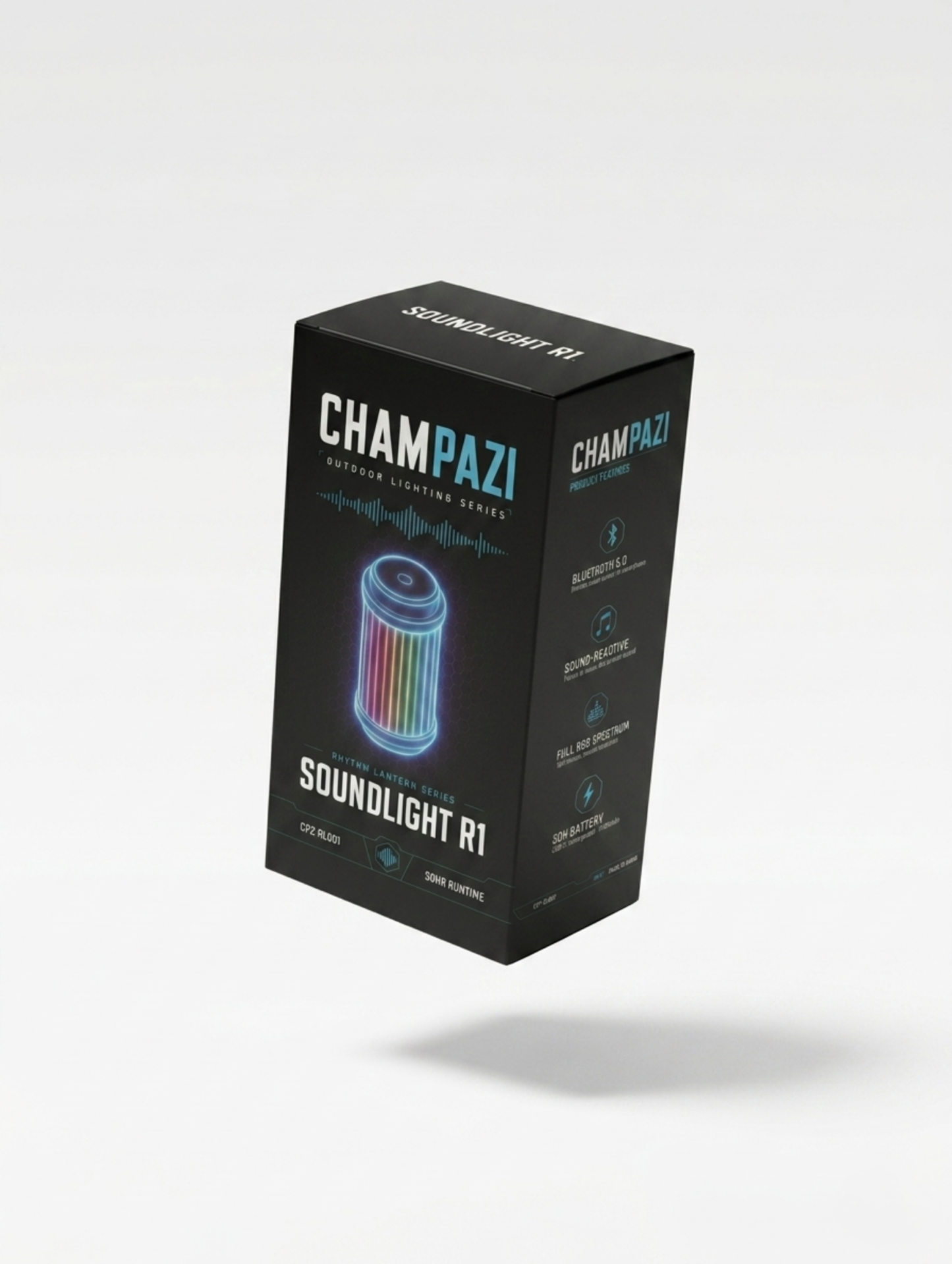 Champazi Soundlight R1 Dynamic Camping Light 200Lm - Blue