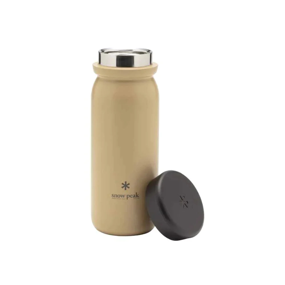 Snow Peak Stainless Vacuum Bottle Milk 500 Sand-Goritta Works Sdn. Bhd. 202501017603 (1619017-X)