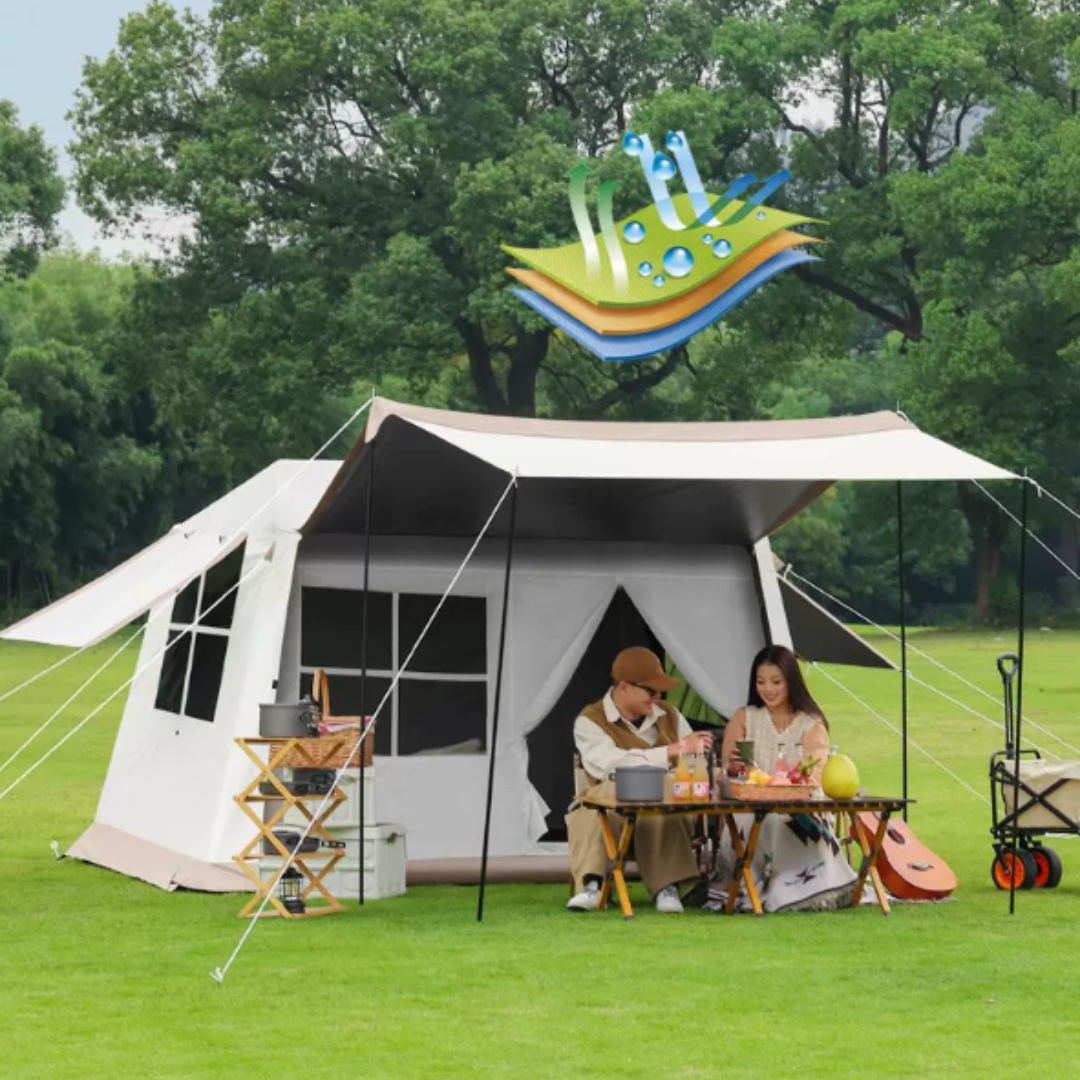 Stoic Villa 6.0 Black-Coated Automatic 2-3 person Tent 