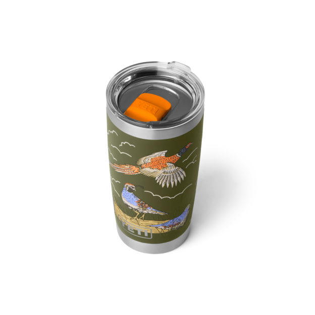 [Copy]YETI Rambler 20 oz Tumbler With Magslider™ Lid - Upland Bird Olive