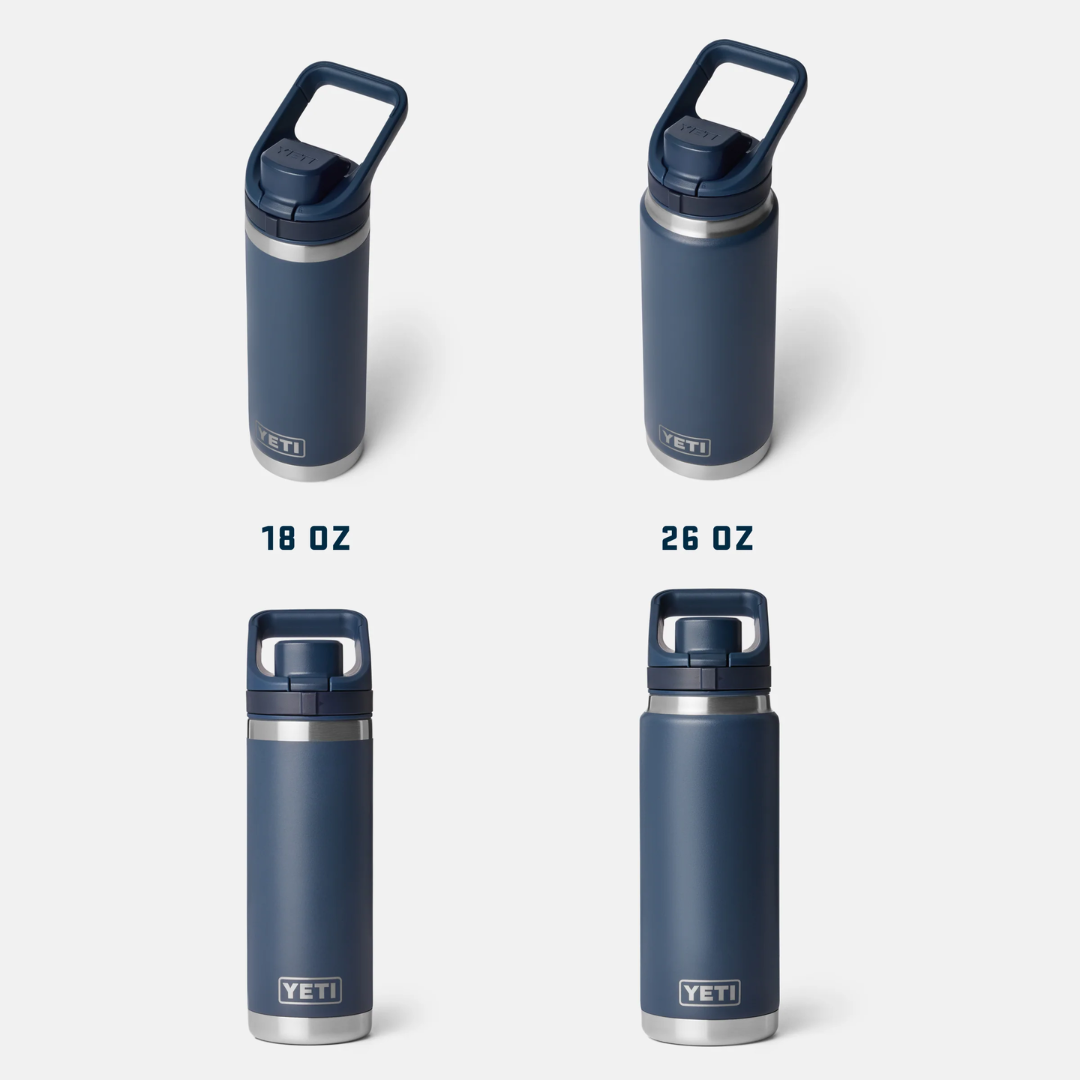 YETI Rambler 18 oz Water Bottle with Color-Matched Flip Chug Cap - Pace Purple