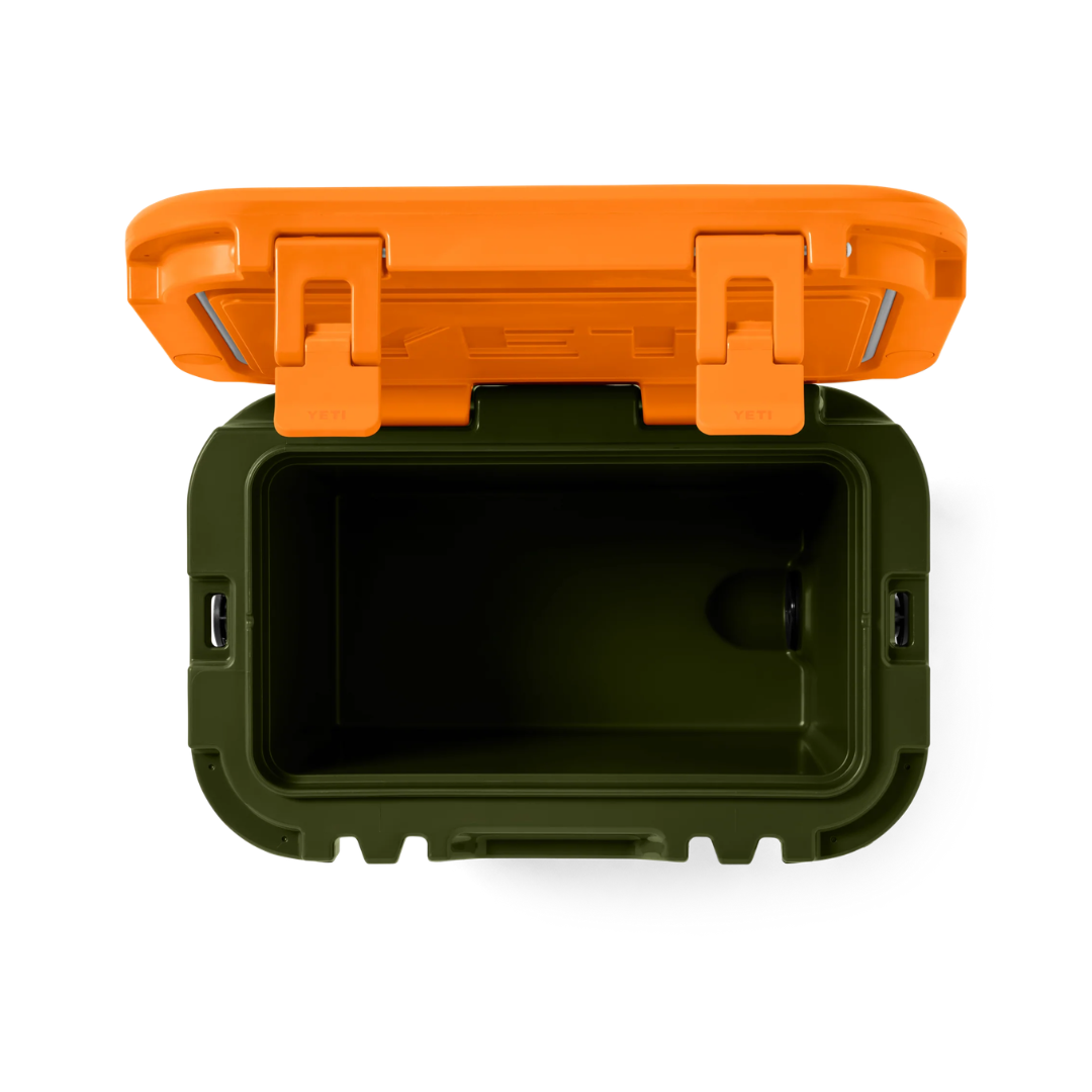 YETI Roadie 15 Hard Cooler - Olive/King Orange