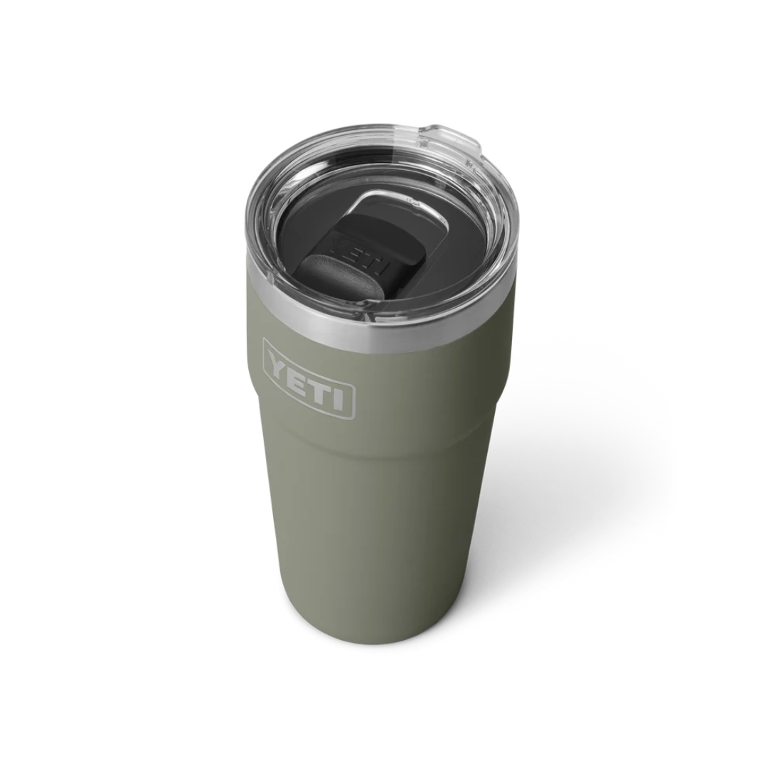 YETI Rambler 20 oz Stackable Cup with MagSlider™ Lid - Pampa Green