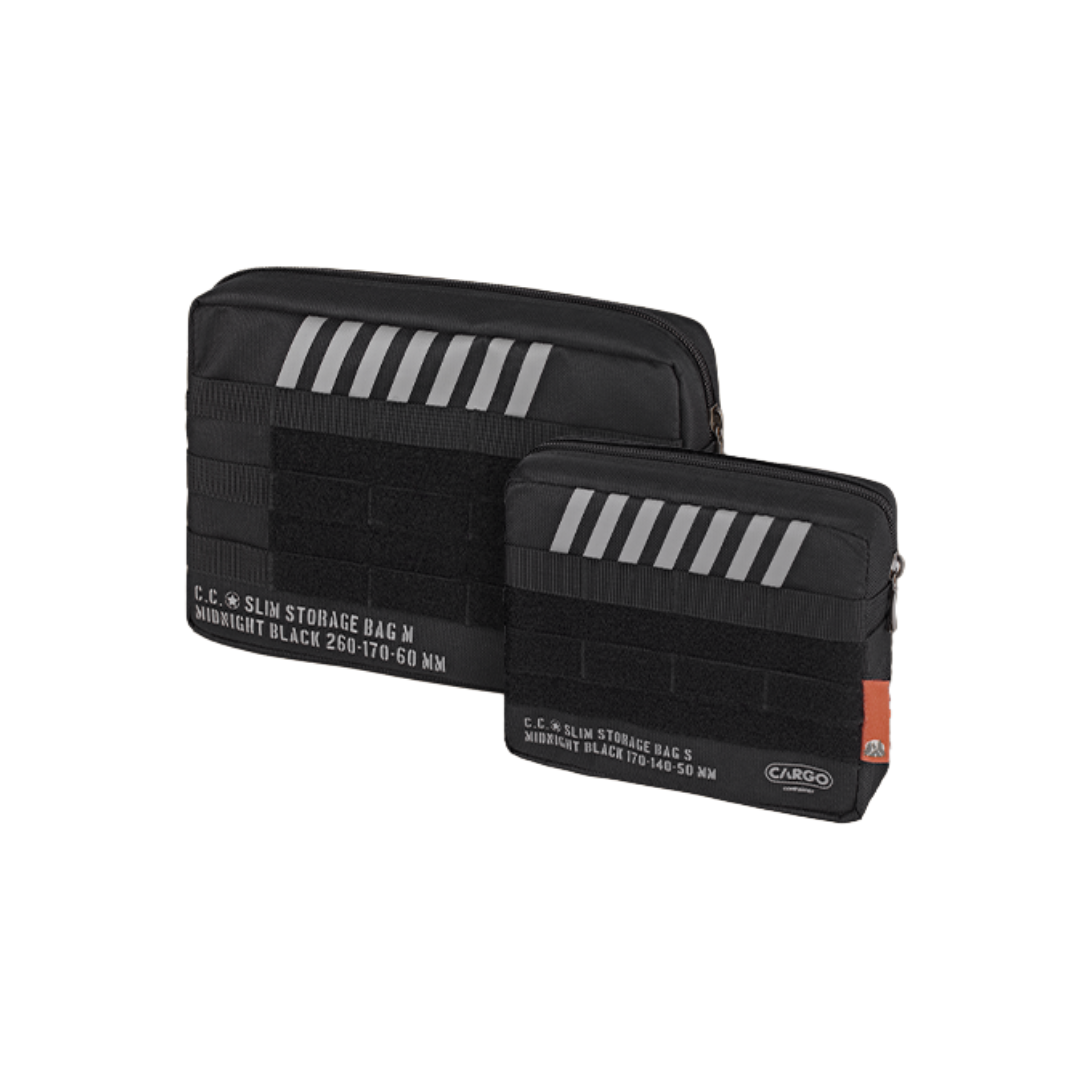 Cargo Container Slim Storage Bag - Black