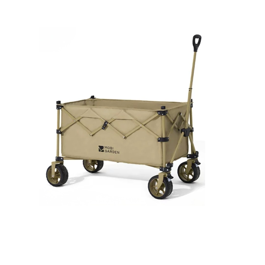 Mobi Garden Cloudy Folding Wagon 200L - Sand