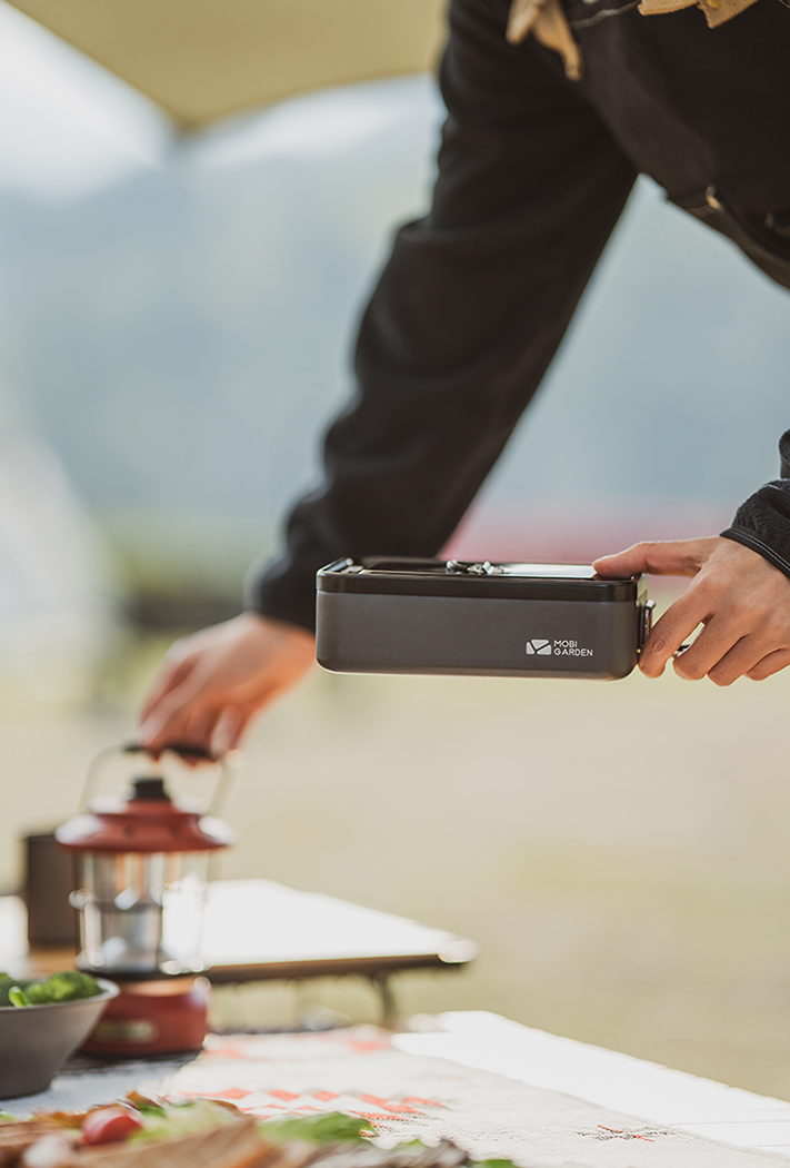 Mobi Garden Lunch Box / Mess Tin with lid