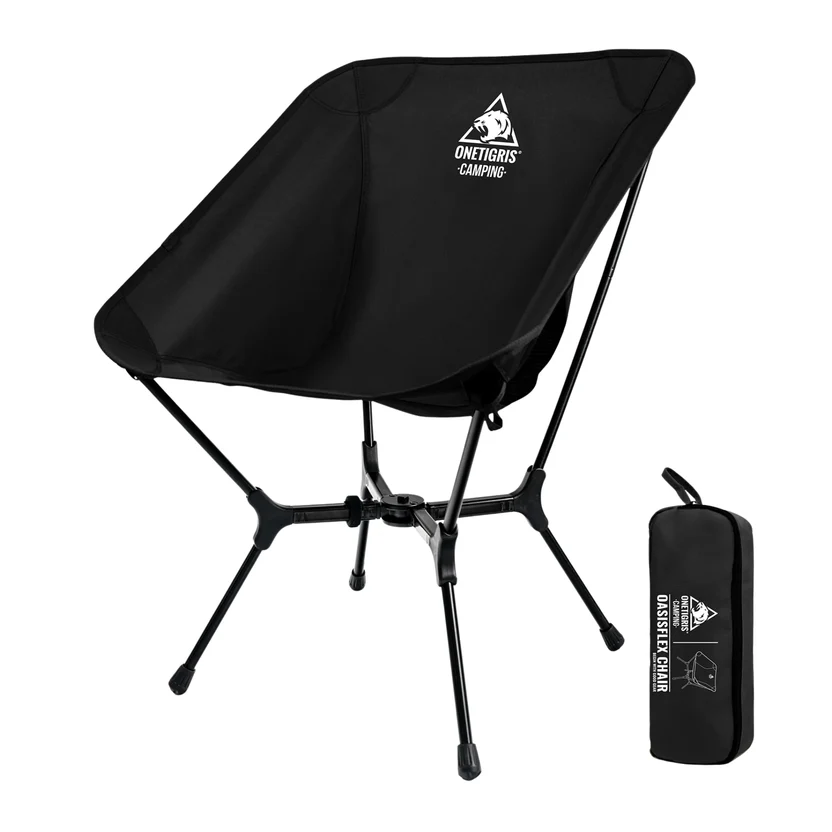 OneTigris Oasisflex Camping Chair - Black