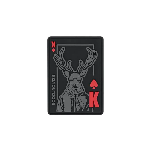 KZM Rubber Wappen 3P Set (Trump)