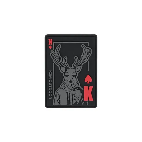 KZM Rubber Wappen 3P Set (Trump)