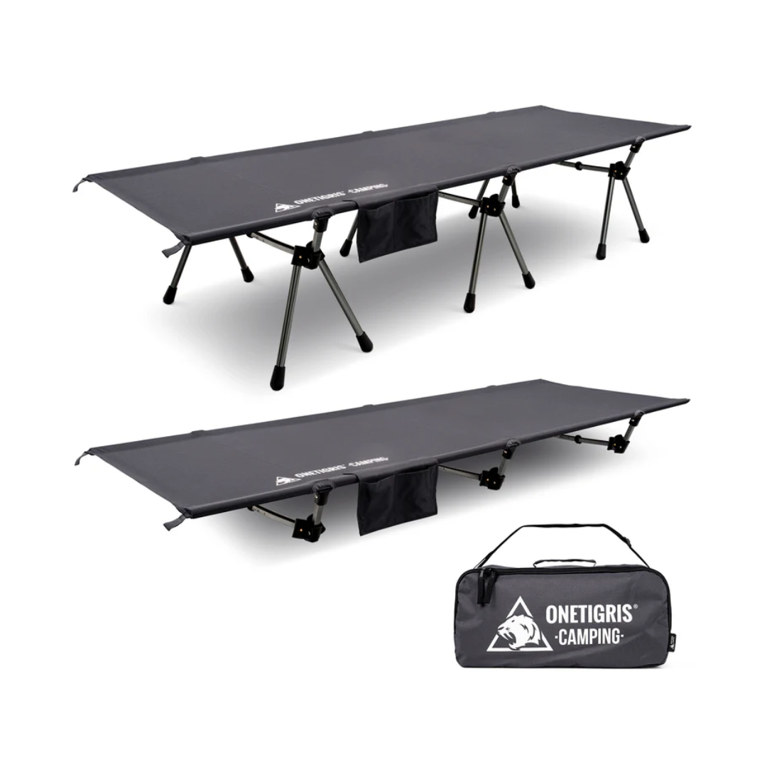 OneTigris Supranubis Camping Cot - Grey