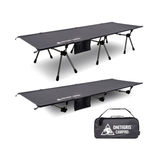 OneTigris Supranubis Camping Cot - Grey