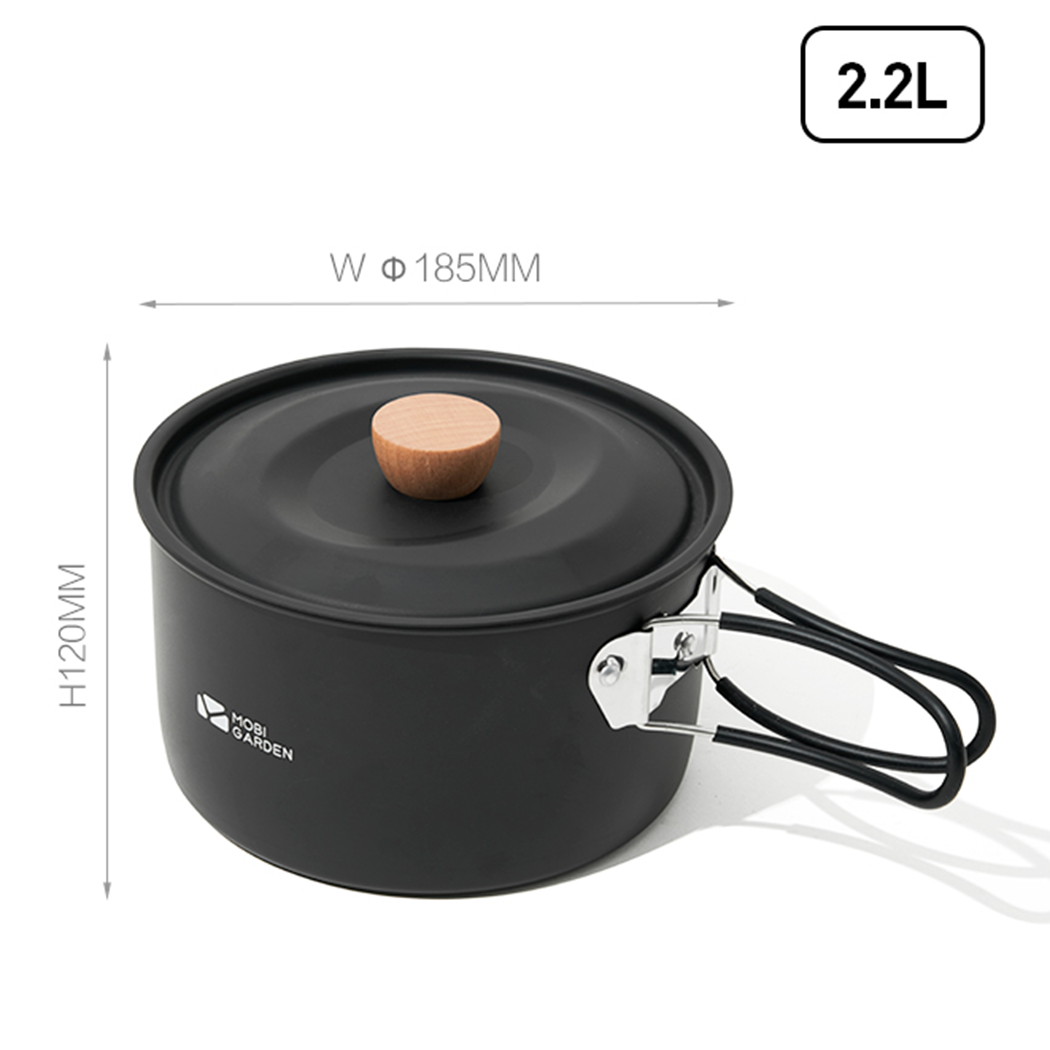 Mobi Garden JY 2.2L Pot - Black