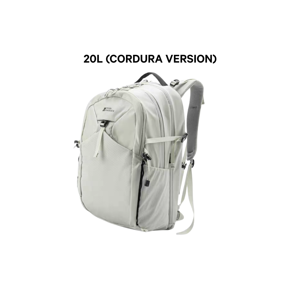 Mobi Garden Cordura 2D Hiking Backpack 20L - White