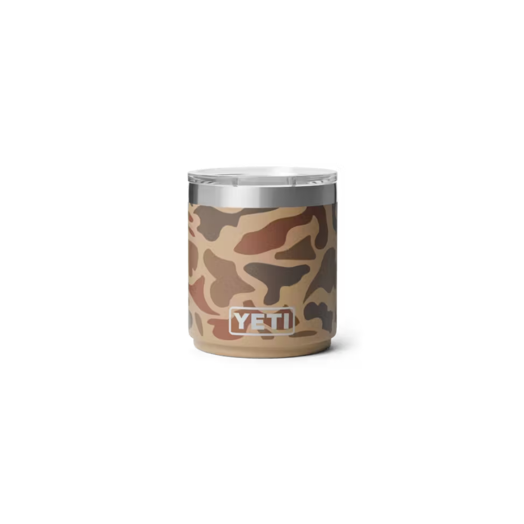 YETI Rambler 10 oz Stackable Lowball with MagSlider™ Lid - Wetlandds Camo