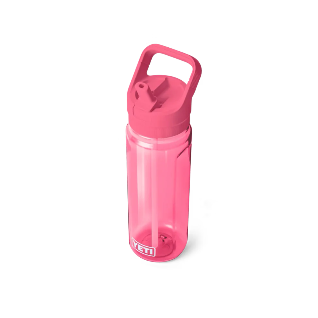 YETI Yonder 25 oz (750ml) Water Bottle with Color-Matched Yonder Straw Cap - Tropical Pink