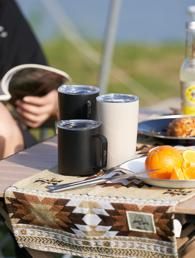 Mobi Garden Coffee Cup 350ML - Black-Goritta Works Sdn. Bhd. 202501017603 (1619017-X)