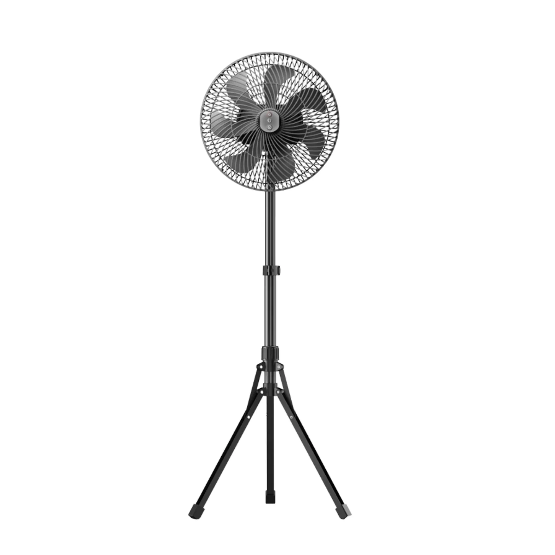 LEMOISTAR 12inch Camping Stand Fan with tripod 16000mAh - Black