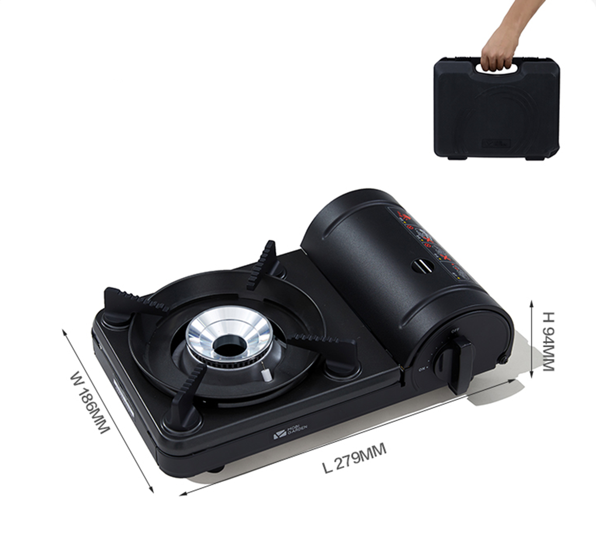 Mobi Garden x Iwatani Cassette Stove - Black-Goritta Works Sdn. Bhd. 202501017603 (1619017-X)