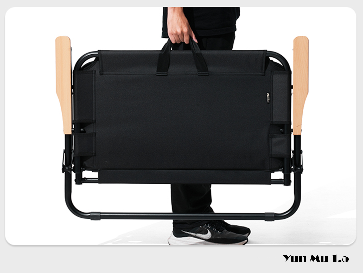 Mobi Garden Yun Mu 1.5 Chair - Black-Goritta Works Sdn. Bhd. 202501017603 (1619017-X)